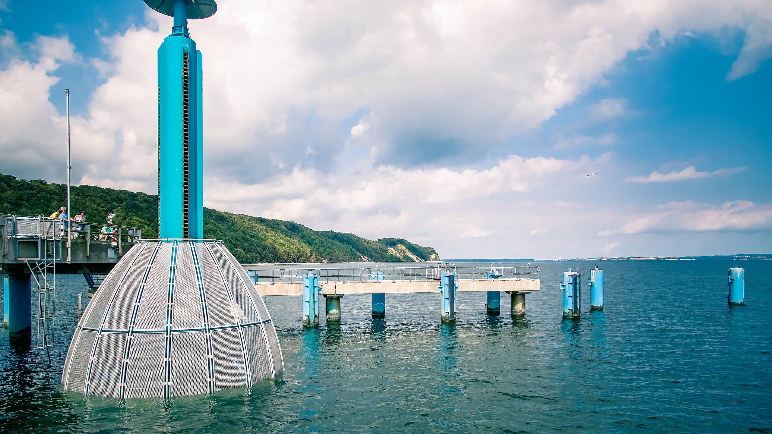 Tauchgondel in der Ostsee