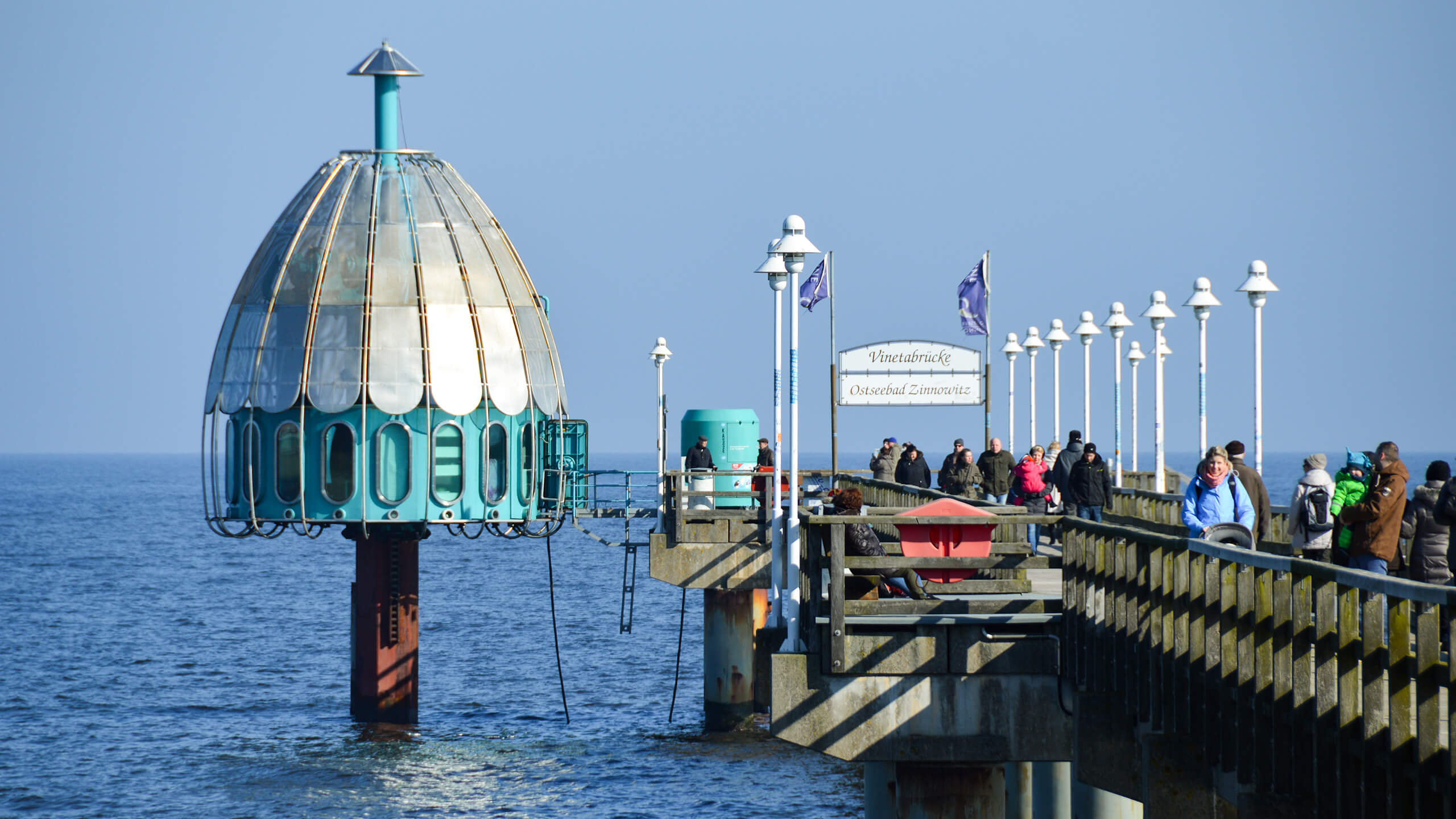 Tauchgondel Zinnowitz auf Usedom